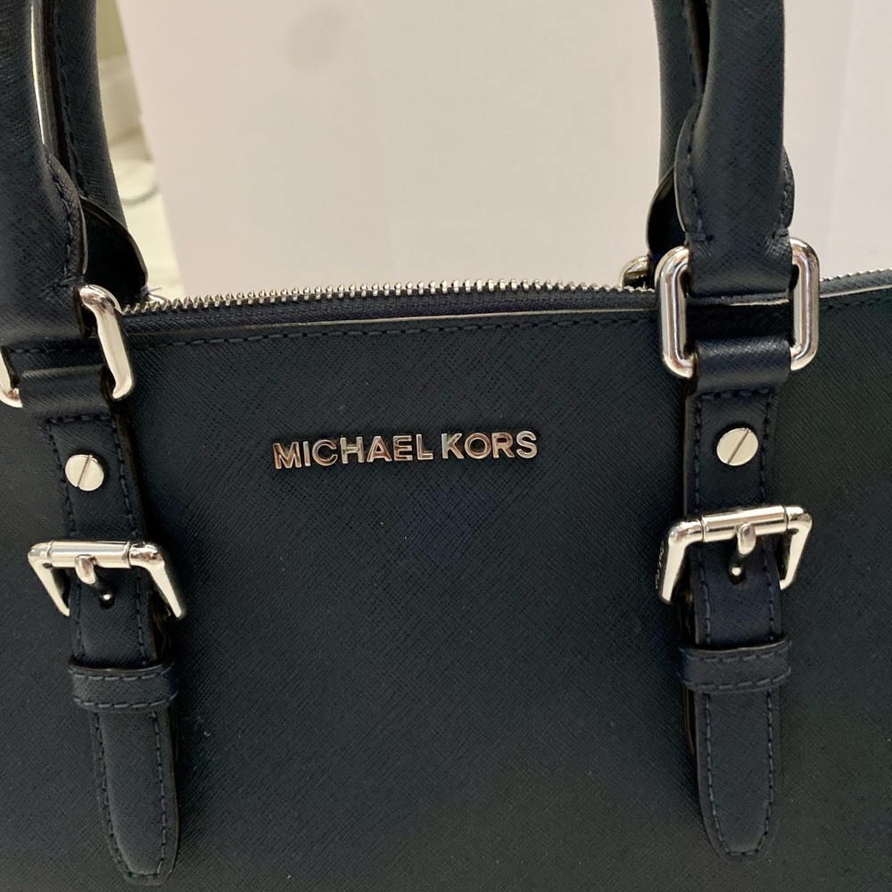 Blue  leather Michael Kors bag - Picture 2 of 3